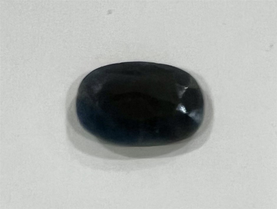 13.60 carat blue certified sapphire natural