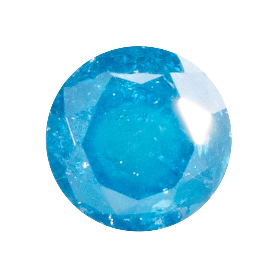 1.00ct TDW 57-Piece Natural Loose Blue Diamond Parcel