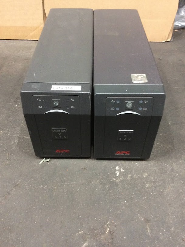 APC Smart-UPS SC 620 UPS (Lot of 2)