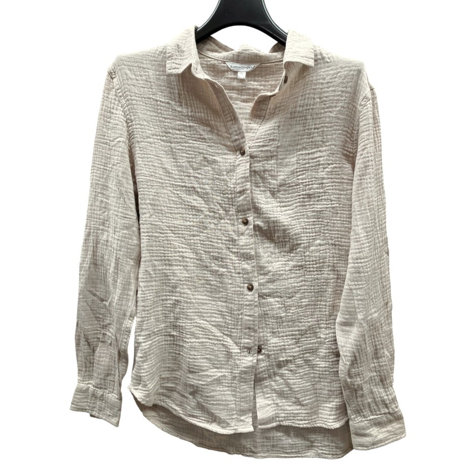 BOSTON TRADERS Women's Shirt, Size 2XL, Sand. Buyers Note - Discount Freig