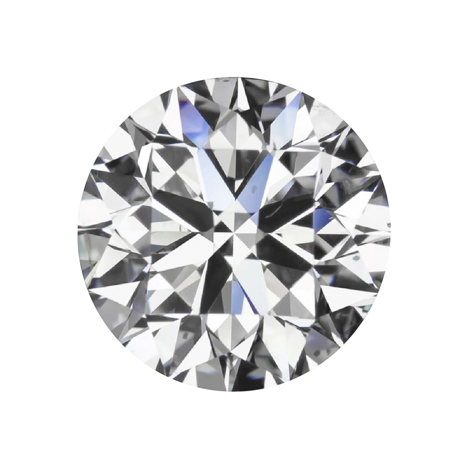 0.0125ct VVS1/VVS2 Natural Diamond Round Brilliant Cut