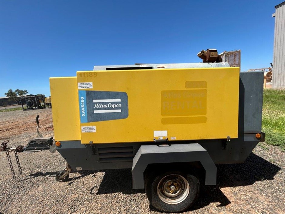 2019 Atlas Copco XAVS 450 Compressor - WA