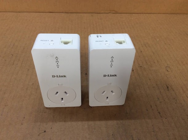 D-Link DHP-P600AV Gigabit Adapters (Lot of 2)