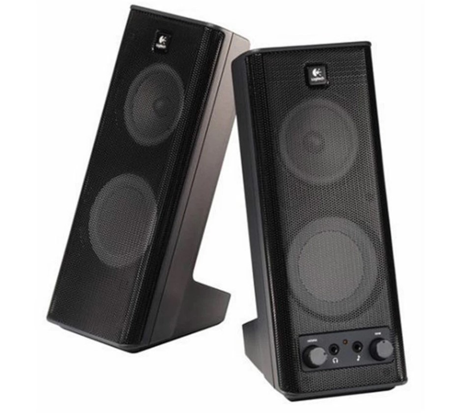 Logitech X-140 2.0 Speakers Outstanding Audio With Enhanced Bass For PC,CD