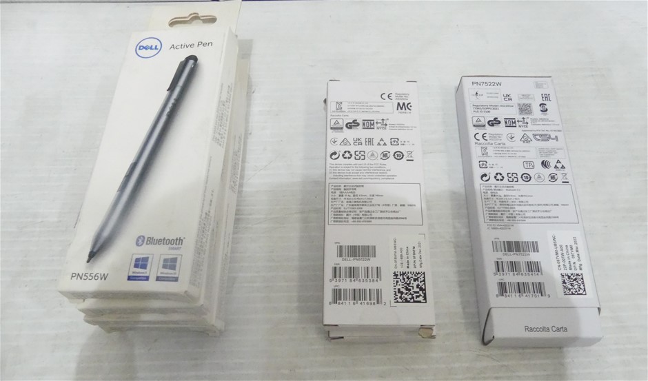 Box Of Dell Assorted Model Active Stylus Pen Approx Includes
