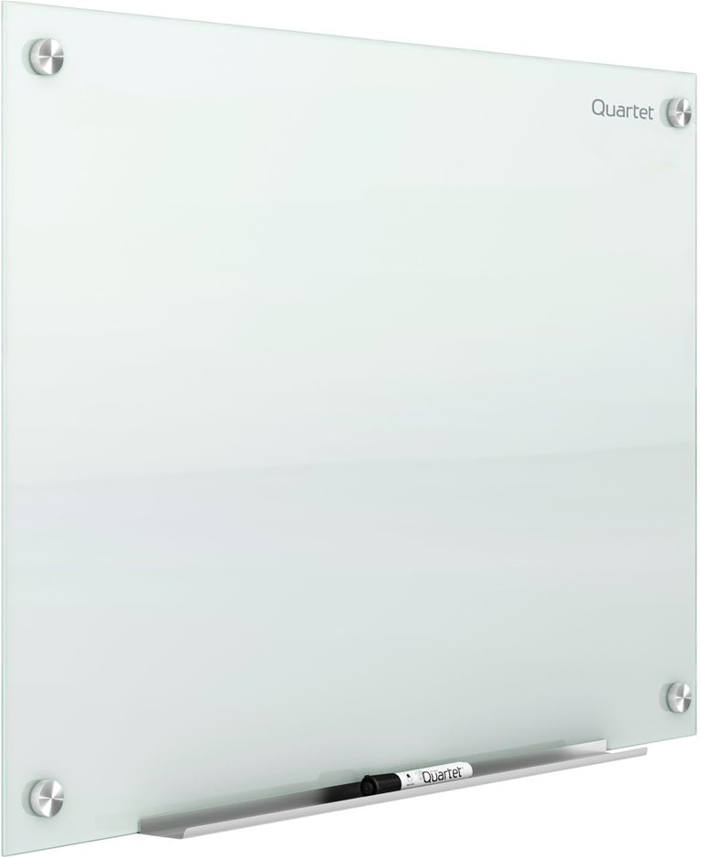 QUARTET Infinity Glass Board Infinity 915 x 1200mm, White