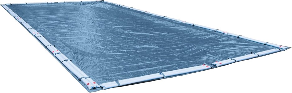 POOL MATE 352040RPM Winter Pool Cover, Heavy-Duty Blue, 20 x 40 ft, for Ing