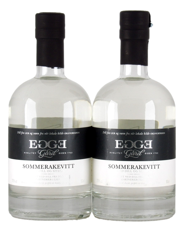 Egge Gard Sommer Akevitt (Summer Aquavit) (2x 500mL) Norway
