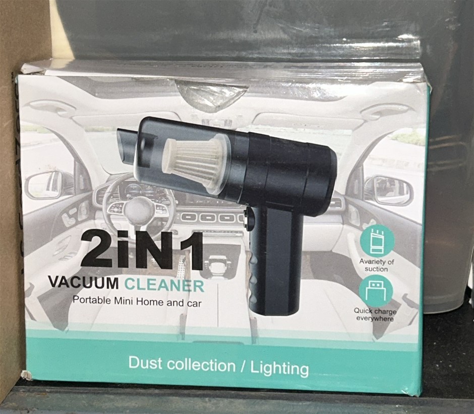 2 in 1 Portable Vacuum Cleaner