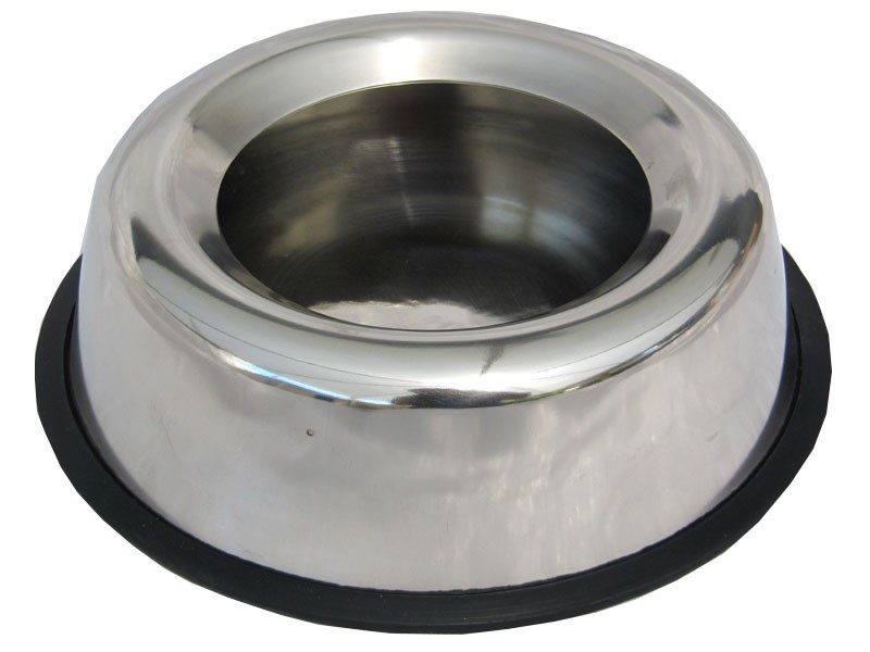 No Spill Stainless Steel Bowl Food-Water Bowls 24oz