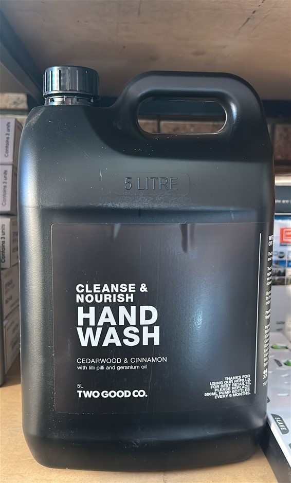 5L Cleanse & Nourish Handwash (Cedarwood & Cinnamon)