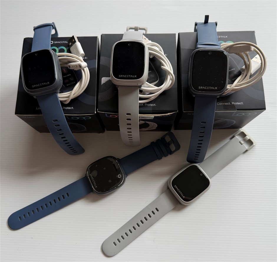 Spacetalk Loop / Adventure 2 Smartwatch 4G for Kids - For Parts (Lot of 5)