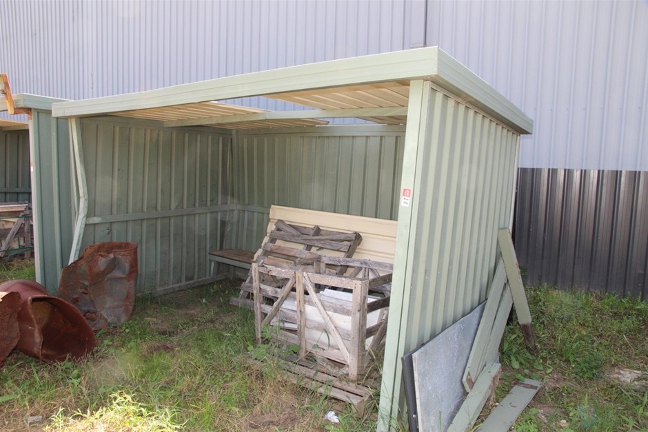 Open Front Shed