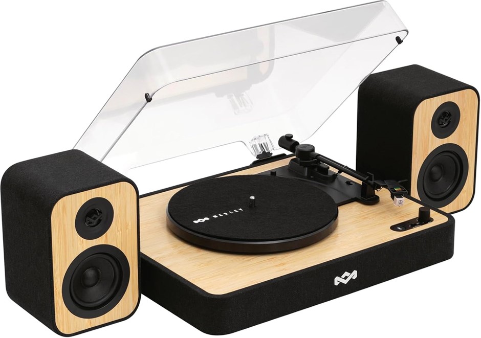 HOUSE OF MARLEY Uplift BT Speaker and Revolution Turntable Bundle - Signitu