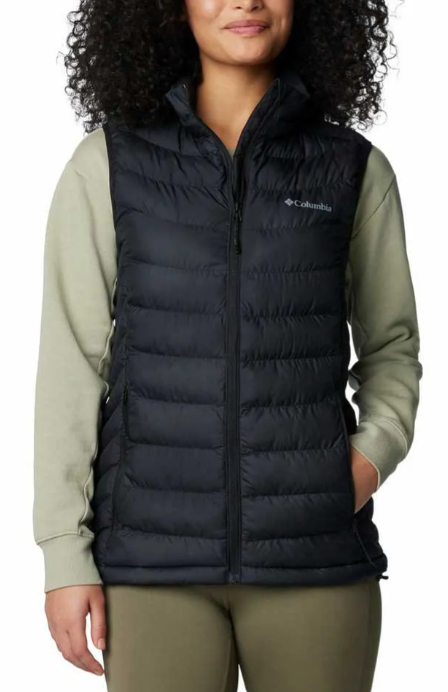Columbia Women's Heavenly Vest, Black, X-Small, Black