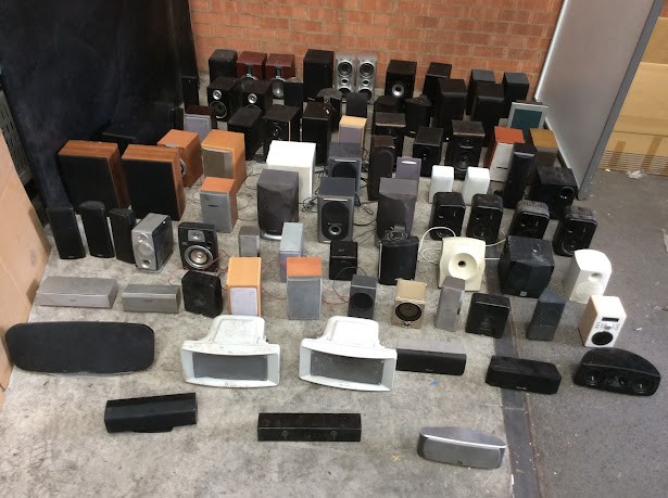 Logitech/JBL/Sony Mixed Brand and Model Speaker Systems