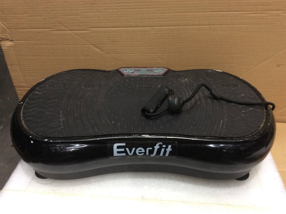Everfit FIT-H-VP-ROUND-BK Vibration Platform
