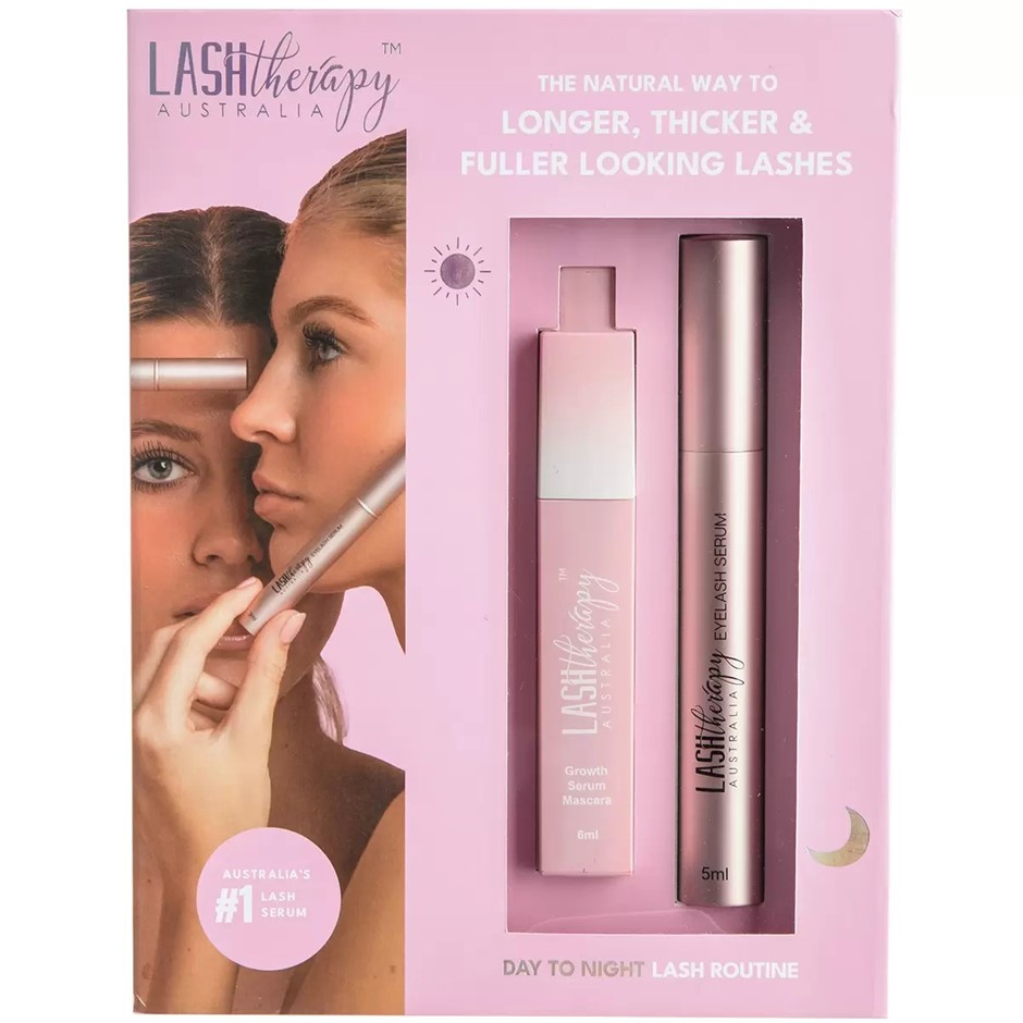 LASH THERAPY Australia Jumbo Lash Serum And Everylash Serum Infused Mascara