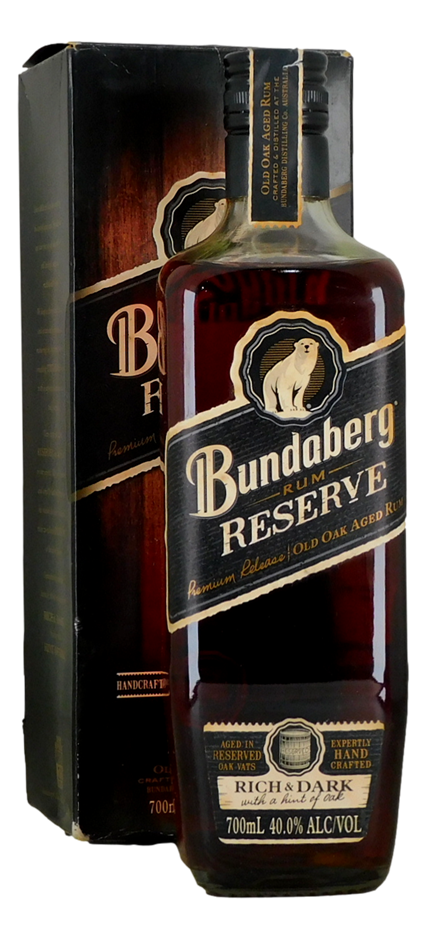 Bundaberg Reserve Rich & Dark Rum (1x 700mL), QLD