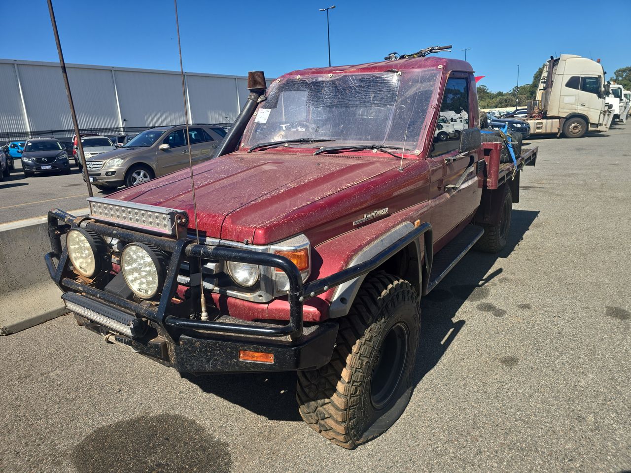 2004 Toyota Landcruiser RV HDJ79R Turbo Diesel Manual Cab Chassis