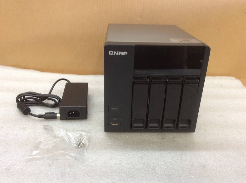 QNAP TurboNAS TS-412 4-Bay Network Attached Storage (NAS)