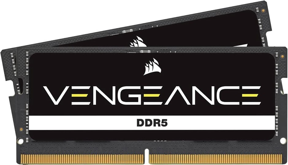 CORSAIR Vengeance SODIMM DDR5 RAM 64GB (2x32GB) 5600MHz CL48 Intel XMP iCUE