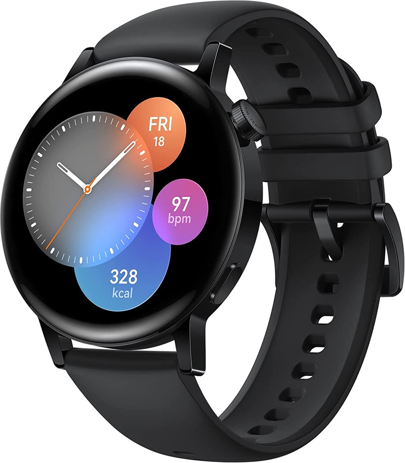 HUAWEI WATCH GT 3 42 mm Smartwatch, 1 Week's Battery Life, All-Day SpO2 Mon