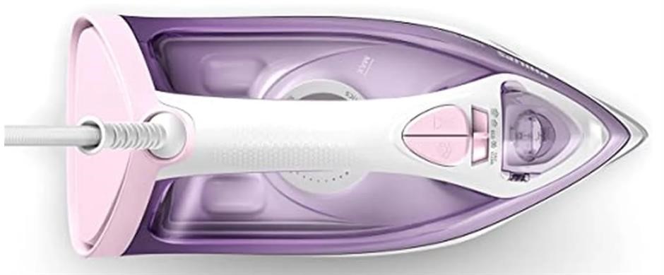 PHILIPS 3000 Series Steam Iron with Ceramic Soleplate, 2000W, Pink, Model:
