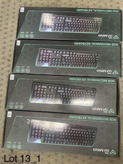 End of Lease Sale: 4x RGB Mechanical Keyboard