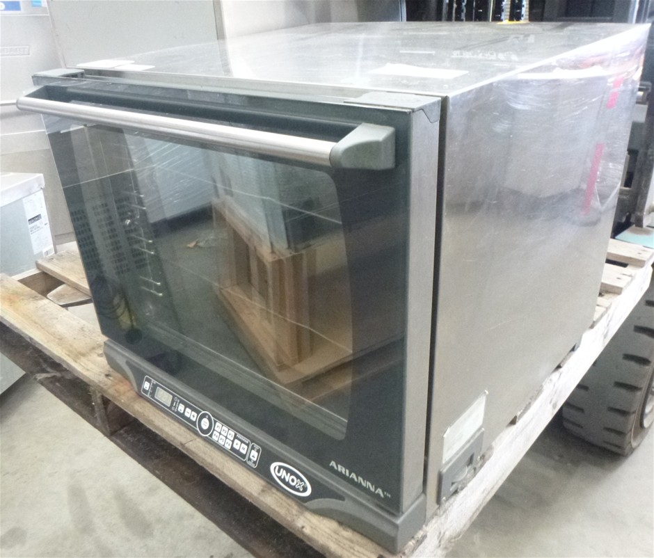 Unox Stainless Steel 4 Tray Bench Top Convection Oven