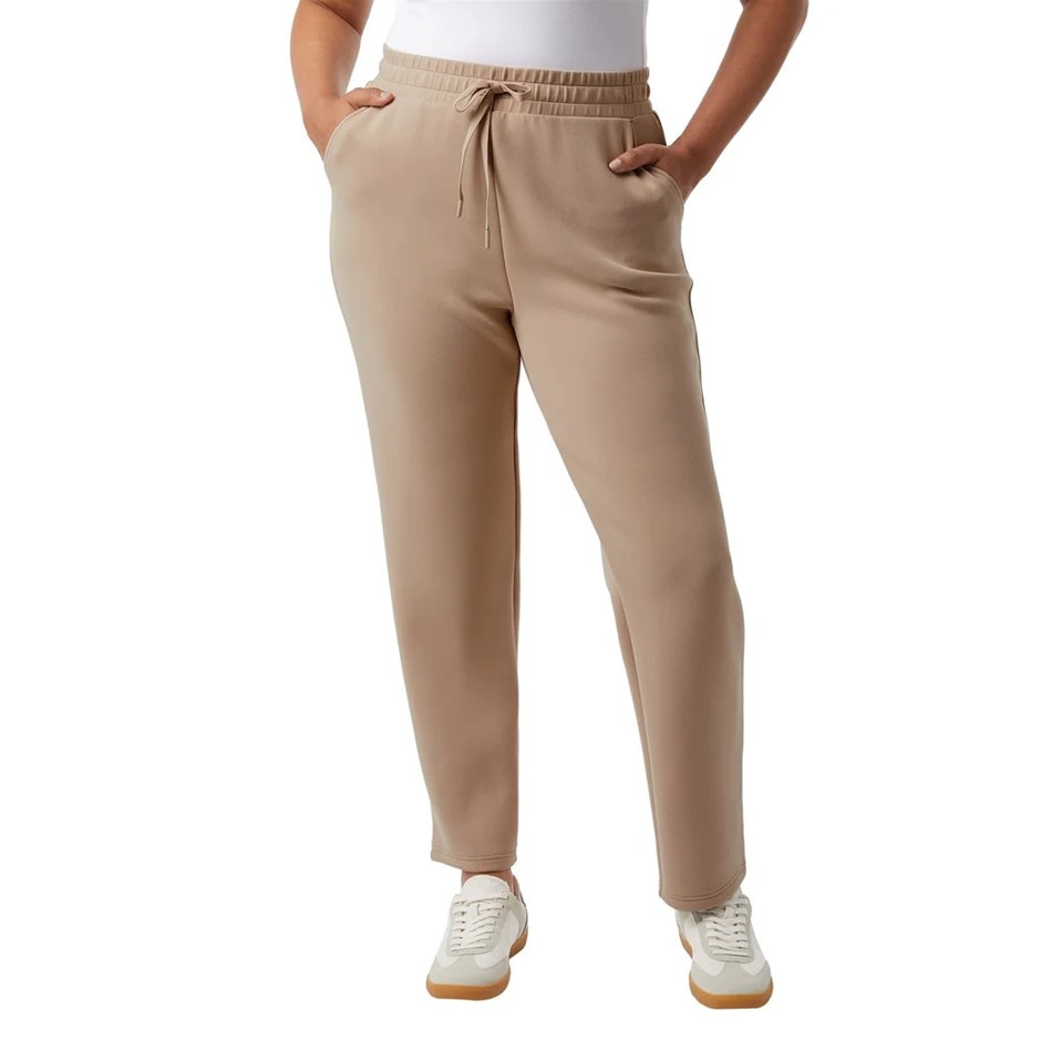 32DEGREES Women's Sueded Tech Pants, Size S, Beige. Buyers Note - Discount