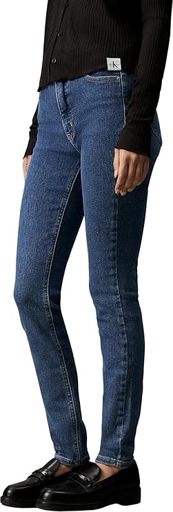 CALVIN KLEIN JEANS Women's High Rise Skinny Jeans, Denim Medium, Size 29W x