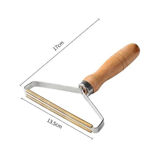 Portable Manual Hair Removal Brush Double-Sided Razor