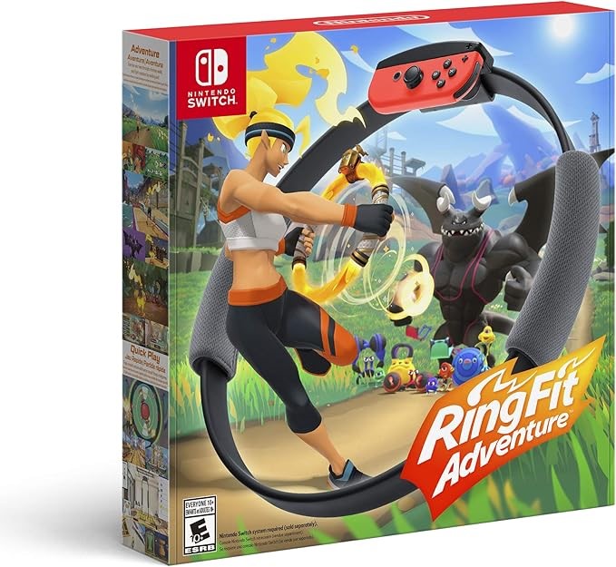 NINTENDO SWITCH RingFit Adventure, Requires Console Sold Seperately.