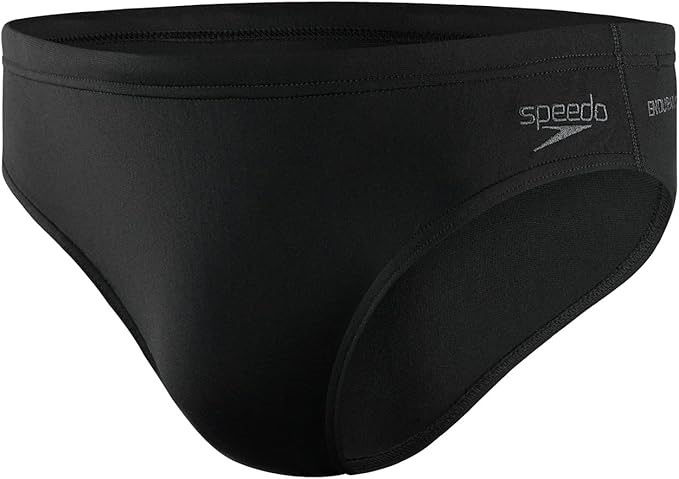 SPEEDO Men's Eco Endurance 7cm Swim Briefs, Size AU16 / GB36, Black, 8-1344