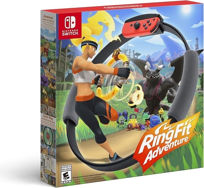 NINTENDO SWITCH RingFit Adventure, Requires Console Sold Seperately.