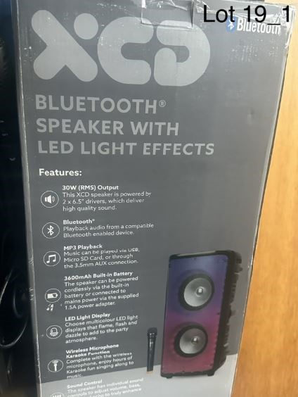 END OF LEASE SALE: Bluetooth Speaker