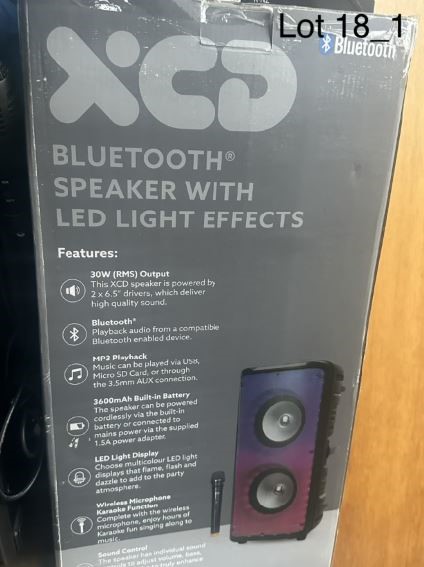 END OF LEASE SALE: Bluetooth Speaker
