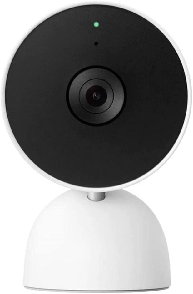 GOOGLE Nest Cam 2nd Gen GA01998AU-AU (Indoor, Wired) - White.  Buyers Note
