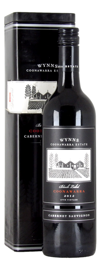 Wynns Coonawarra Estate "Black Label" 2012 (1x 750mL), SA.