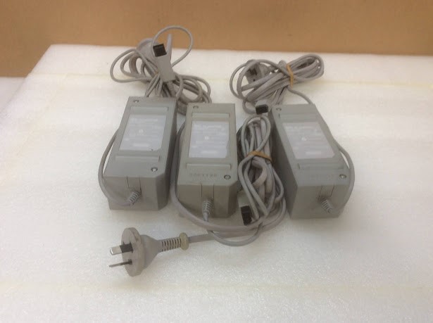 Nintendo Wii RVL-002 AC Adapter (Lot of 3)
