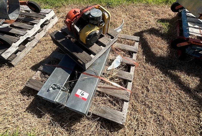 Drum Handler Attachment for Forklift Water Pump