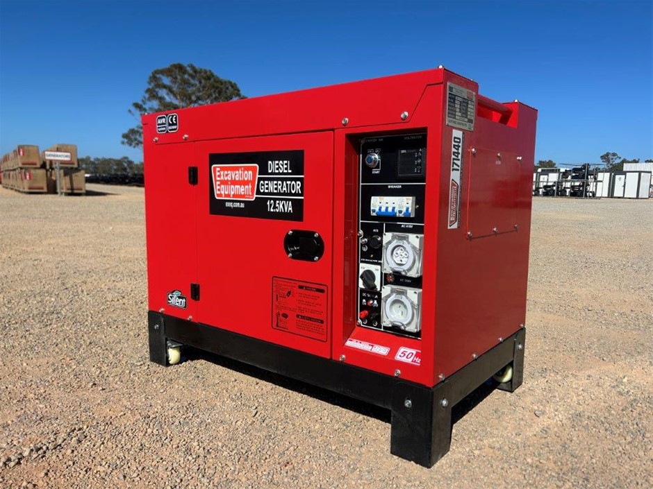 12.5kVA Generator with ATS(Unused)