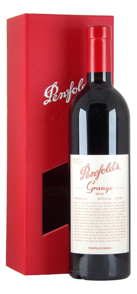 Penfolds Bin 95 Grange 2021 (1x 750mL), SA.