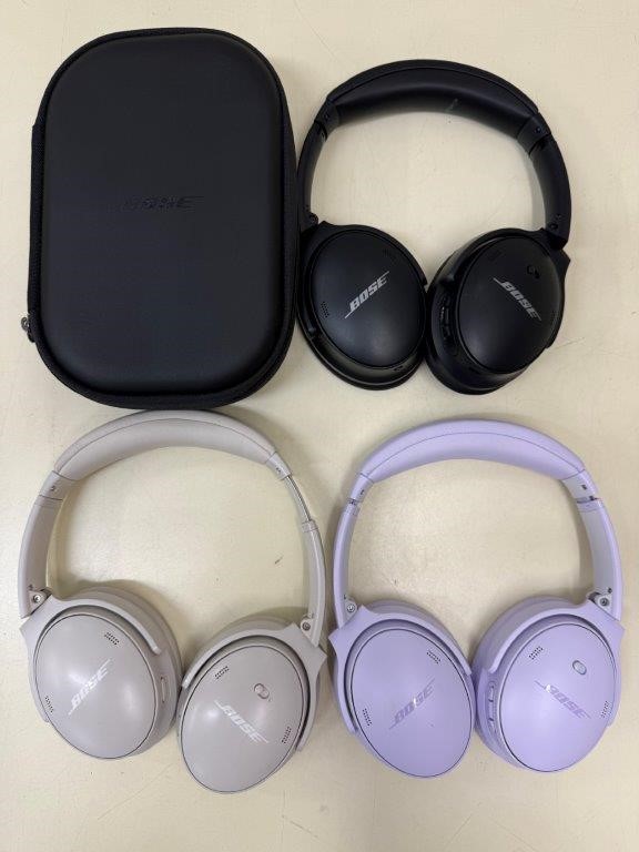 3 x BOSE Wireless Headphones