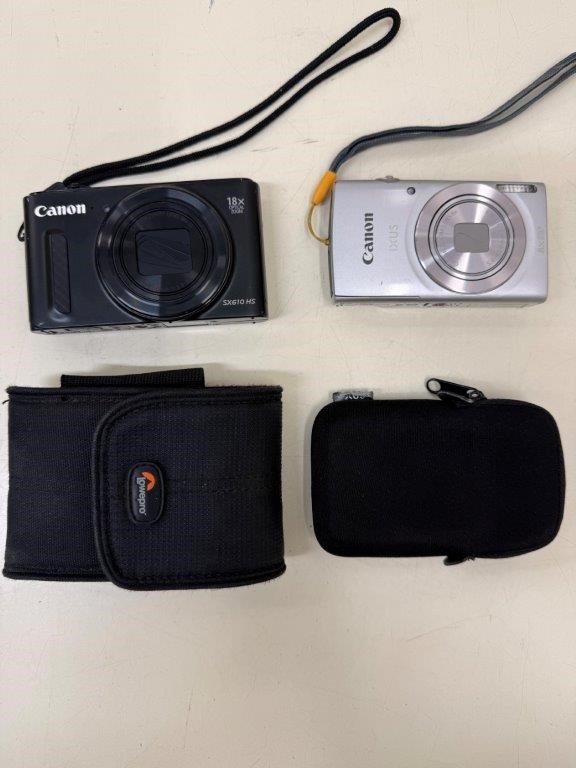 2 x CANON Digital Cameras including