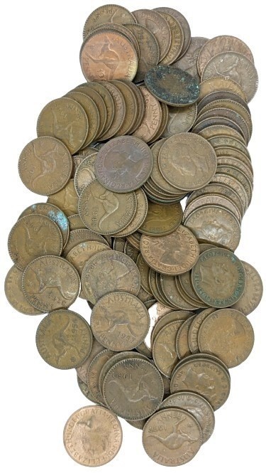 One Kilo of Australia KGV/King George VI/Queen Elizabeth