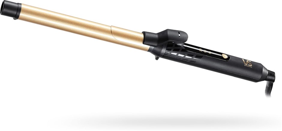 VS SASSOON 19mm Hair Curler, Slim Barrel Up to 200°C Heat, Smooth Glide Cer