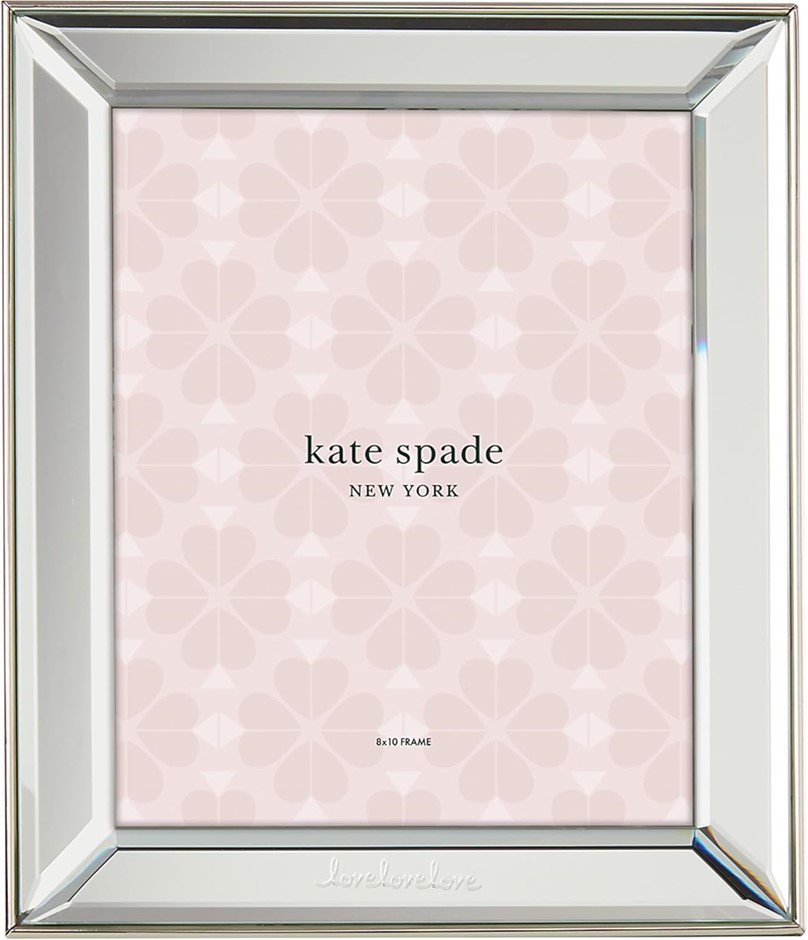 KATE SPADE New York Key Court 8" X 10" Frame, 2.80 LB, Clear. NB: Slightly