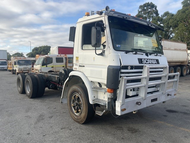 1991 Scania  93M 6 x 4 Cab Chassis Truck
